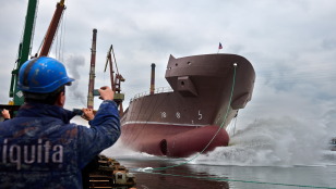 Gdańska stocznia zwodowała ostatni statek w tym roku