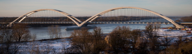 Największy most łukowy w Polsce już otwarty