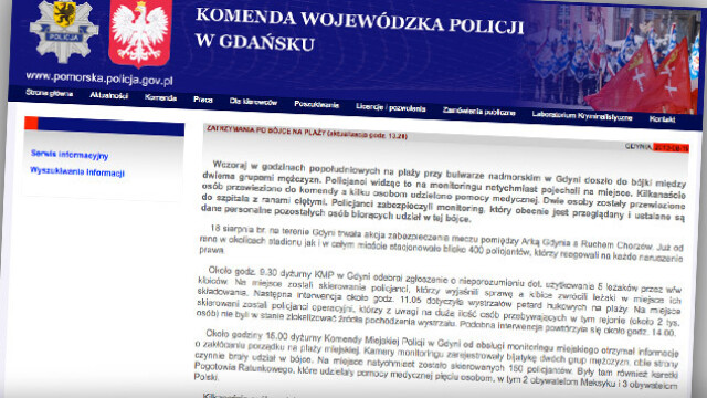 Policja wyjaśnia, prokuratura nadzoruje. Dochodzenie po bójce na plaży w Gdyni