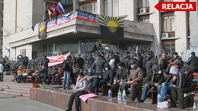 Separatyści ogłosili niepodległość Donieckiej Republiki Ludowej