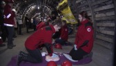 The record length of resuscitation beaten 320 meters underground