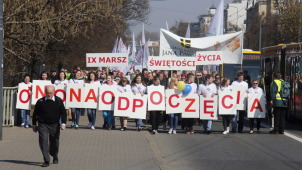 Marsz Świętości Życia w Warszawie. "Aborcja to nieszczęście"